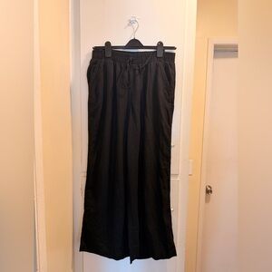 Briggs Wide Leg Pull-On Pants | Black | Size L